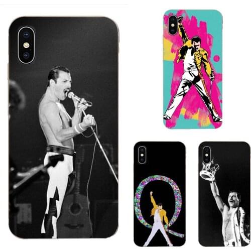 Freddie Mercury For Samsung Galaxy J1 J3 J4 J5 J6 J7 A10 A20 A20E A3 A40 A5 A50 A7 2016 2017 2018 Soft TPU Case Coque Cover
