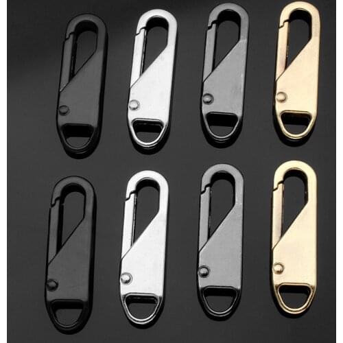 37mm Fashion Metal zipper repair kits Zippers lightning zippers puller for Zipper Slider DIY Sewing Craft sewing Kits Metal Zip