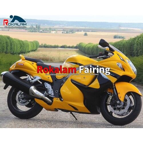 Body Set For Suzuki GSXR1300 2008 2009 2010 2011 2012 2013 2014 2015 2016 Yellow Black Motorbike Fairing Kit (Injection Molding)