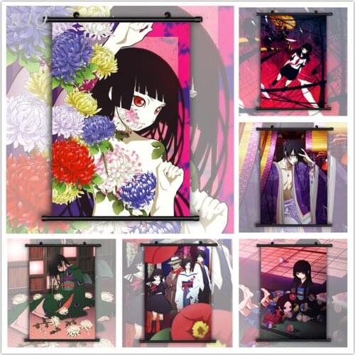 Hell Girl Jigoku Shoujo Enma Ai HD Print Wall Poster Anime Posters Canvas Painting Wall Decor Wall Art Picture Room Home Decor