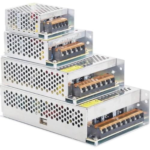 New LED power supply DC5V 12V 24V 1A 2A 3A 4A 5A 6A 8A 10A 15W 20W 25W 30W 40W 50W 60W 75Wswitching power supply transformer AC