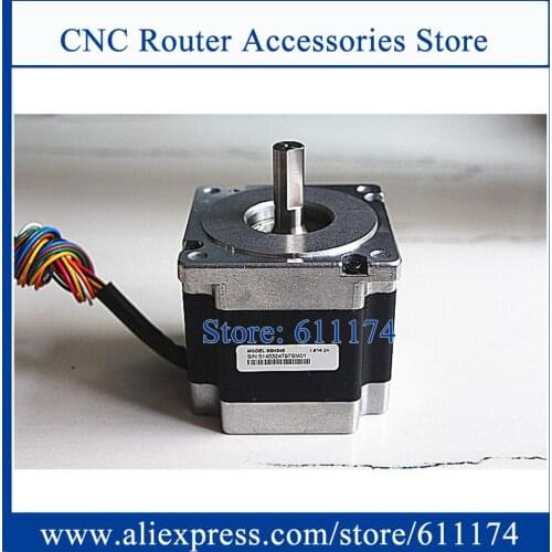 Original Leadshine 2-Phase hybrid stepper Motor 86HS45 4.5N.m NEMA34 stepping Motor with shaft diameter 12.7mm 8 WIRE