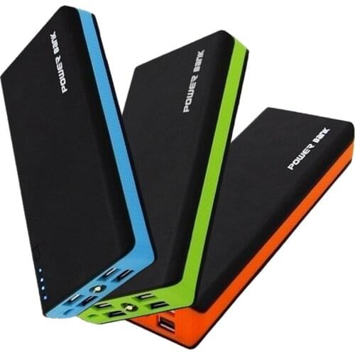 Portable Power Bank 30000mAh Fast Charging USB Output LED Light Power Indicator Show External Battery Charger For IPhone Xiaomi