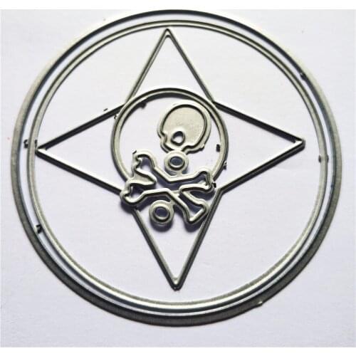 Skeleton Turntable Metal Steel Cutting Embossing Dies For DIY Scrapbooking Album Photo Paper Cards Making Cutting Knife Mould