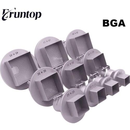 1PCS Universal 850 Nozzle Soldering station Hot Air Stations Gun Nozzles for SAIKE ATTEN 852D+ 850 909D 950 Welding BGA Nozzles