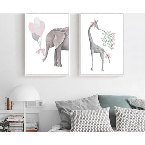 Printed Cross Stitch Small Jixiangfulu Simple Modern Living Room New Cartoon Triplet Bedroom