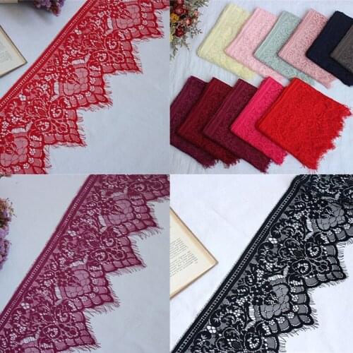20cm Eyelash Lace Fabric French African Lace Fabric 2021 DIY Veil Gown Accessories VHR092275