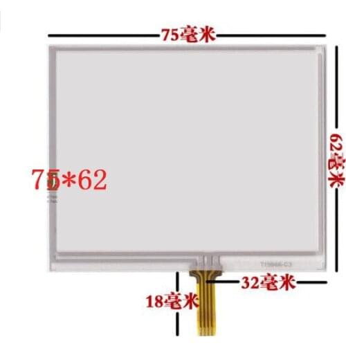 3.5 inch resistor LMS350GF08 four LMS350GF12 LMS350GF20 3.5 inch touch screen 75*62