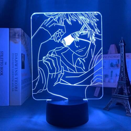 Anime Led Light D Gray Man for Bedroom Decor Night Light Manga Childrens Birthday Gift Room Anime 3d Lamp D Gray Man