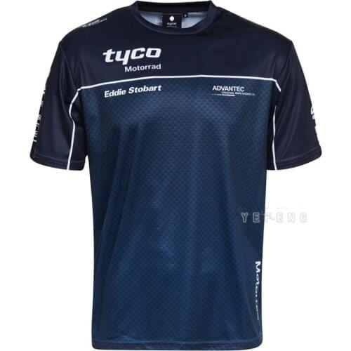 Quick Dry T-shirt For BMW Motocross Motorcycle Mens Motorcycle Short Sleeve