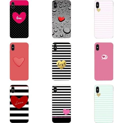 TPU Phone Covers Case For HTC U11 Life Capa U11 Plus U 11 U12 Life Fashion Love Heart