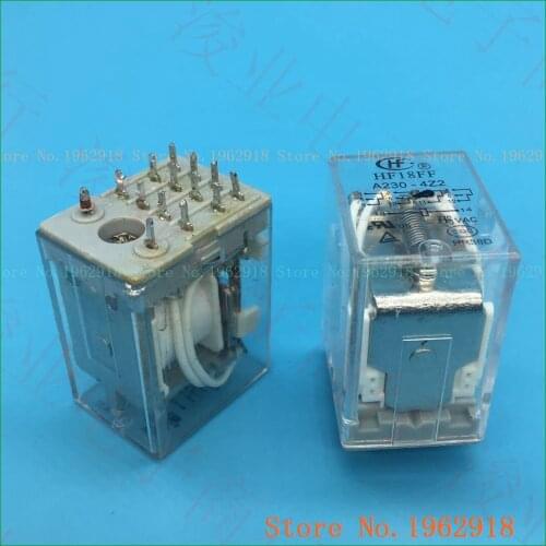 HF18FF-A220-4Z2 14 5A 220-240VAC The old