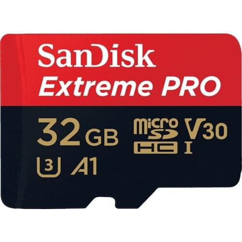 SanDisk Memory Card Extreme Pro Micro SD Card 32GB 64GB 128GB 256GB 400GB SDHC/SDXC UHS-I C10 U3 V30 A2 TF Card for Camera Drone