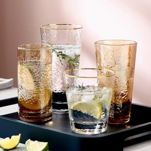 Creative Penh Glass Kettle Set Home Glass Cup Drink Water Cup Flower Tea Cup Milk Cup