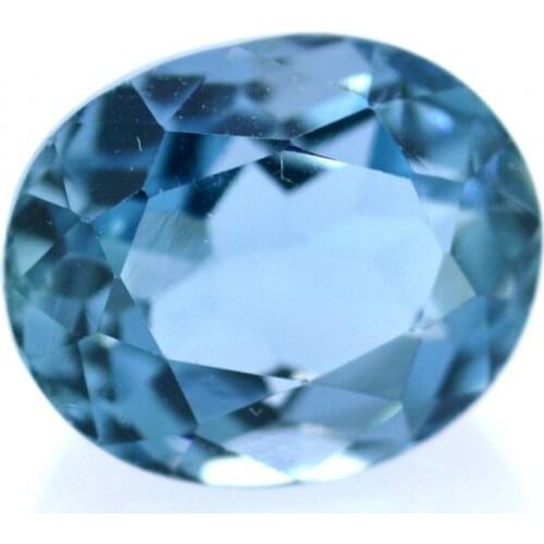 5,13 ct London Blue Topaz Oval Cut