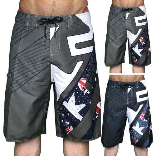 Men Beach Shorts Summer Swimming Trunks Male Swimwear Quick Dry Plus Size Surfing Quick-drying Beach Pants Shorts Ropa De Hombre