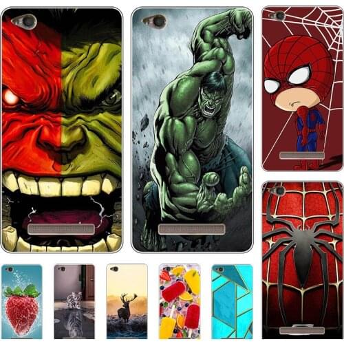 Soft Case For Xiaomi Redmi 4A 4X 5A Redmi 6A Phone Cover Cartoon Fundas Super Hero Coque Bumper Cat Shell
