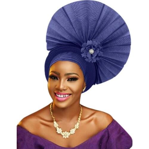 2021 Newest Fashion Turban Women Cap Beaded For India Hat Head Wrap Lady Hair Accessories