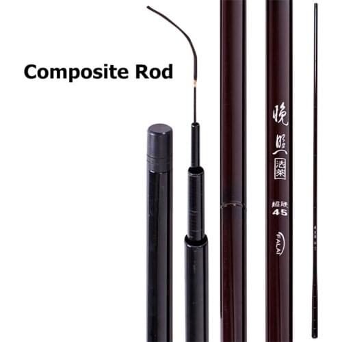 New Arrival Top Carp Fishing Rod Telescopic Taiwan Fishing Pole Carbon Fiber Hand Pole superhard Ultralight Stream Fishing Rod