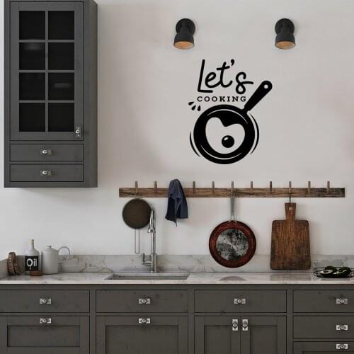 New Design kitchen Decal Removable Vinyl Mural Poster For Kids Rooms Home Decor Wall Art Decal