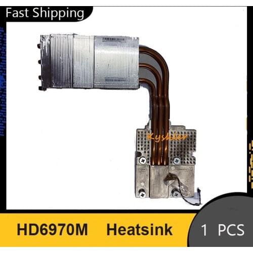 Original 1 Pcs for Apple iMac 27 inch A1312 HD6970m HD 6970M 109-C29657-00 216-0811000 Cooler Aluminum Heatsink Heat Sink Kit