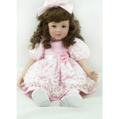 Popular 22 Inch 55cm Simulation Lifelike Silicone Reborn Baby Dolls Childrens Favorite Realistic Dolls limited Collection