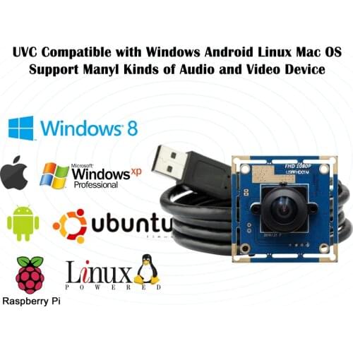 Wide Angle USB Camera Module Ominivison OV2710 1080P MJPEG 30fps/60fps/120fps high speed 180 degree fisheye Webcam Camera Module