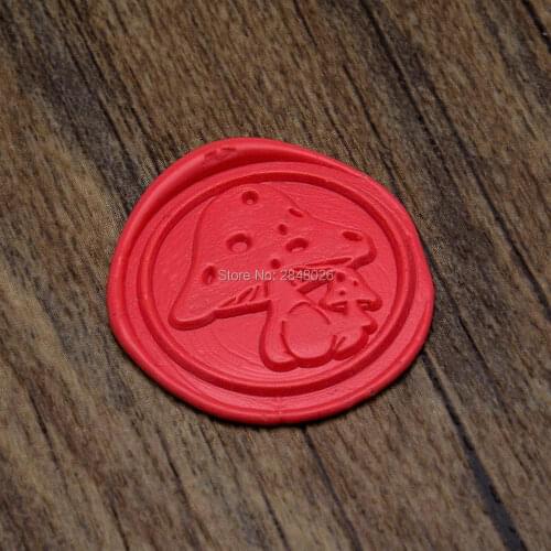 Mushroom Wax Seal Stamp, party stamp ,Farm wax seal stamp, invitation seals,plants stamp