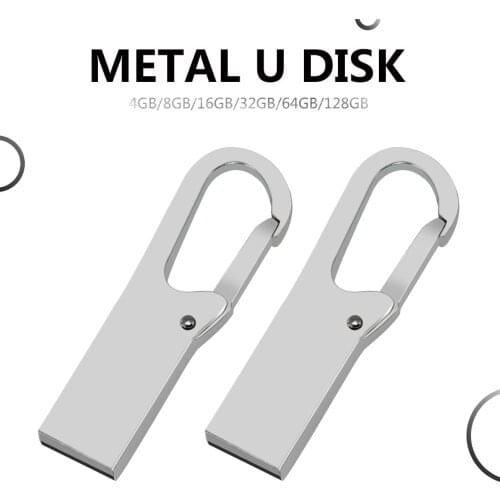 USB 2.0 waterproof metal flash drives 4gb 8gb 16gb 32gb memory pen digital for sticks for wedding gift (over 10pcs Free Logo)