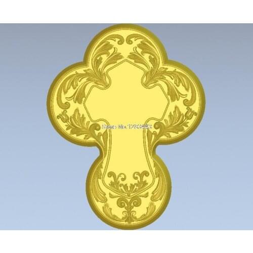 High quality New 3D model for cnc 3D furniture decoration 3D carved figure sculpture machine in STL file krest 1