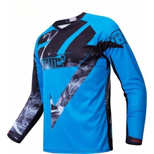 YBM Mountain Bike Jersey Long sleeve new cycling ciclismo motocross racing off road MX DH Motocross jersey 19