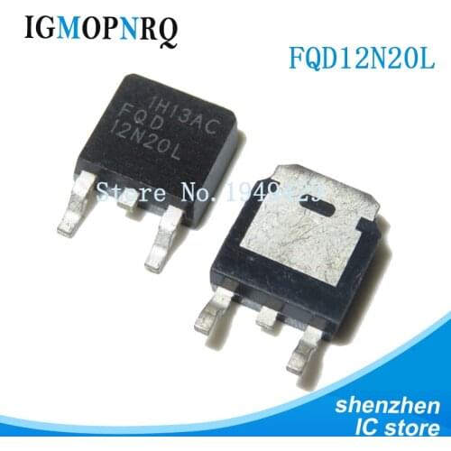 10pcs FQD12N20L TO252 TO-252 FQD12N20 12N20 FQD20N06 20N06 FQD7N10L FQD7N10 7N10 FQD9N25 9N25 FQD13N10