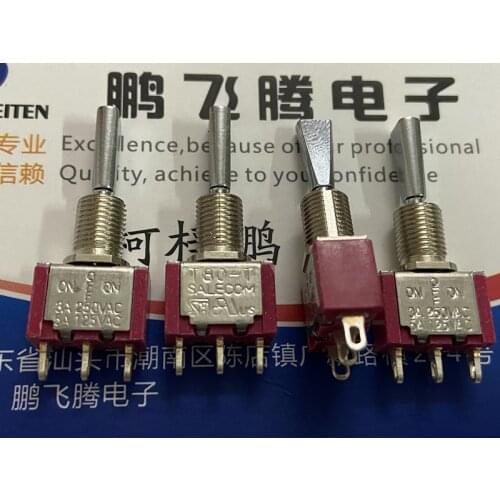 2PCS/lot Taiwan Xinghan SH T80-T T8014-UHBQ-H 3 feet 3 gears button rocker switch flying airplane remote control flat handle