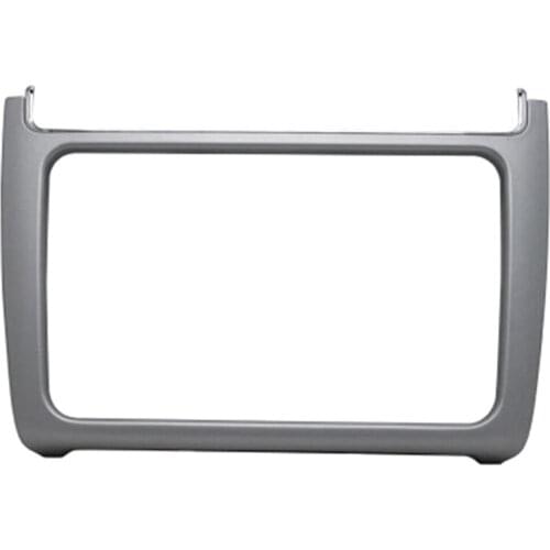 2Din Car Stereo Radio DVD CD Fascia Panel Frame Dash Mount Kit for Polo 2014-2015