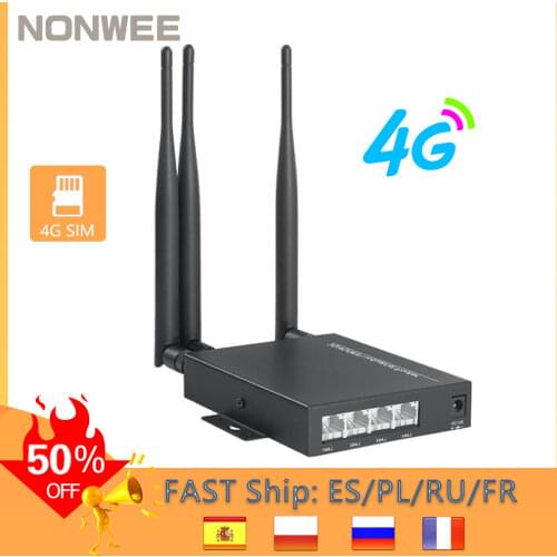 4G LET WIFI Router With SIM Card Slot Supoort USB/4G Modem Wireless For IP WIFI Camera