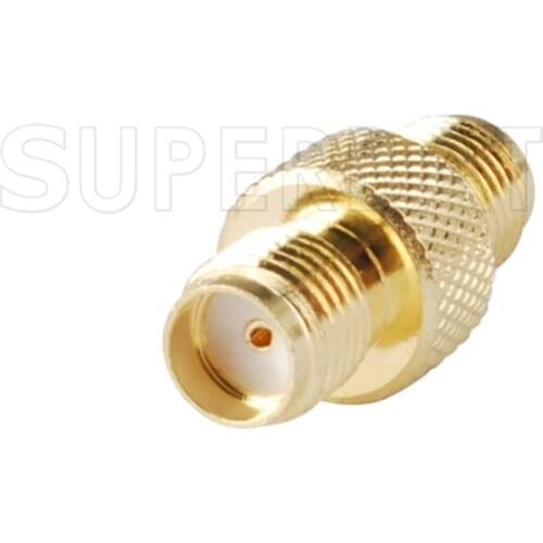 Superbat 5pcs SMA RF Adapter RP-SMA Jack to SMA Jack Female Straight Connector