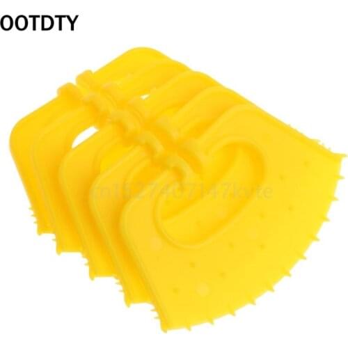 5Pcs Calf Weaner Plastic Cattle Nose Ring Anti-Sucking Miling Stop Thorn Weaning Assistant Tool Livestock Equipment For Farm