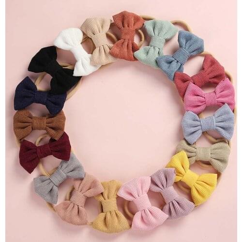CN Baby Headband Bow Headbands Bow Knot Head Bandage Kids Toddlers Headwear Hair Band Infant Baby Hair Accessories