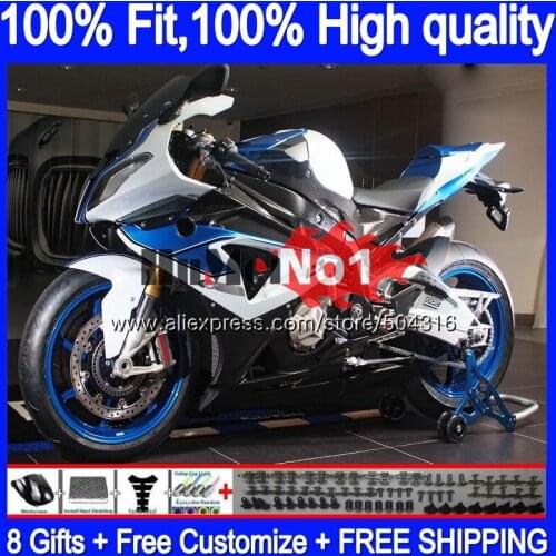 Injection For BMW S 1000RR 1000 RR 32MC.71 S1000 RR 2009 2010 2011 2012 2013 2014 blue white S1000RR 09 10 11 12 13 14 Fairing