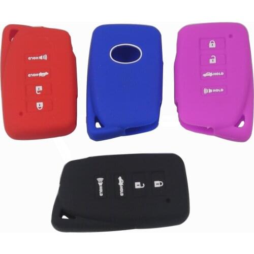 Kutery 4 Buttons Replacement Key Case Silicone Protect Shell For LEXUS GS-350 GS-450h ES-300h ES-350