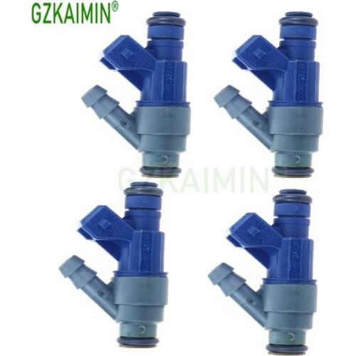 SET 4 ORIGIANLSTAND QUALITY Fuel Injector Nozzle For Volkswaen Golf Jet-ta Beetle 2.0L OE 0280155791 0 280 155 791
