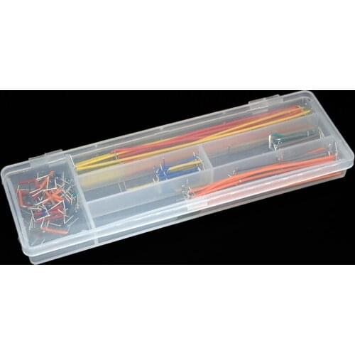 Hot Sell 140 pcs U Shape Solderless Breadboard Jumper Cable Wire Kit For Arduino Shield For raspberry pi Drop Shipping