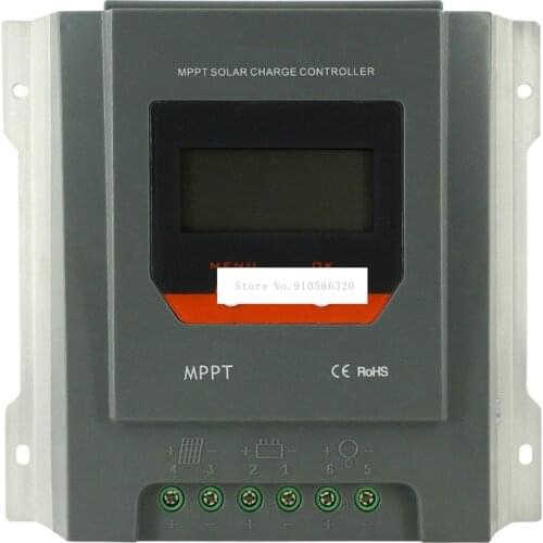 MPPT 30A Solar Charge Controller 12V/24V Auto Solar Panel Battery Charge Regulator Display Real-time Energy Statistic MT3075