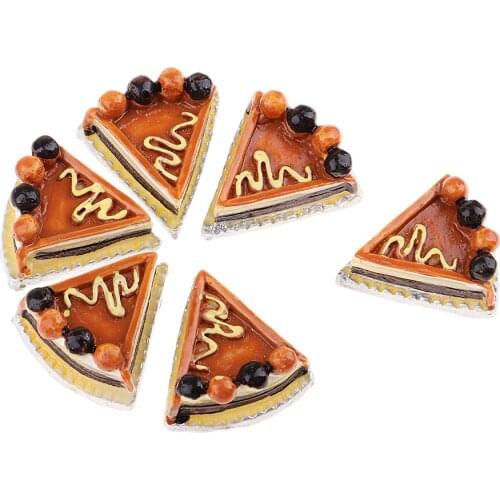 Kitchen Food Resin Jam Cake Model Dollhouse Miniature 1/6 Scale For Dolls