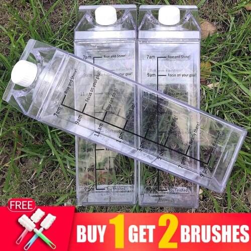 Kitchen Items 1000ml Plastic Sport Milk Water Bottle Cup Large Capacity Outdoor Protable Herbalife Bottle For Water Waterbottle