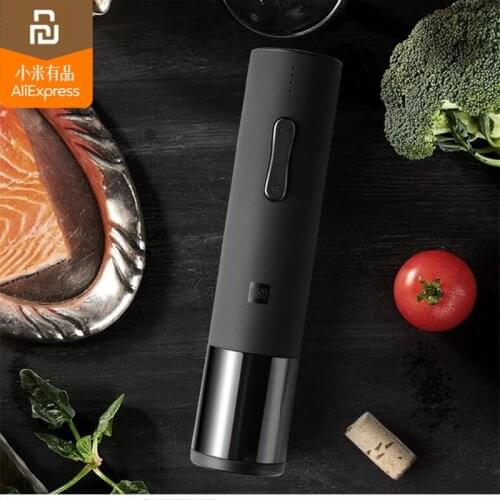 Original youpin Automatic Wine Bottle Opener Kit Electric Corkscrew With Foil Cutter For youpin Red wine smart home kits product