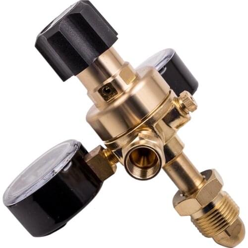 Fits For Lincoln Miller Mig Tig Welders Argon CO2 Regulator Gauges CGA580