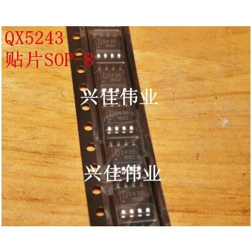 QX5243:243 e SOP8 LED 12 v / 24 v