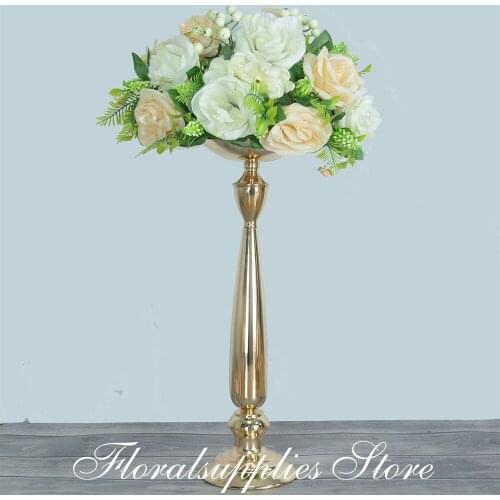 Wedding decoration table centerpiece candle holder for mariage rustic decor metal display flower shelf Candlesticks