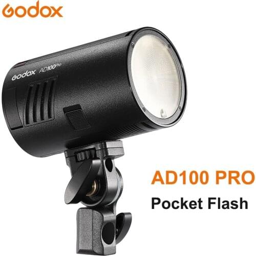 Godox AD100pro 100Ws Outdoor Flash Speedlight 2.4G Wireless X AD100 PRO Pocket Flash For Sony Nikon Canon Fujifilm